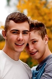 Adorably shy youngster-Noah White and Kody Knight