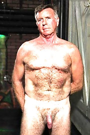 Ted Hutchins strips down